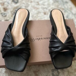 NIB Gianvito Rossi Selene Sandal black